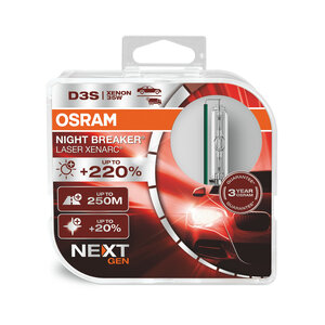 D3S Laser +220% meer licht Osram 66340XNN-HCB - Duobox 159,90